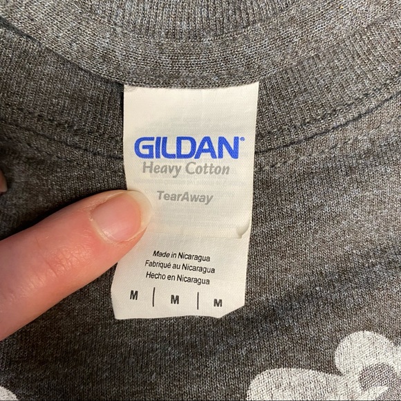 Doobie Doo Long Beach WA Grey Tee - Picture 4 of 4